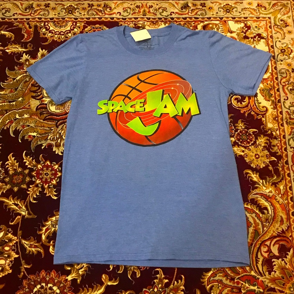 Space Jam Bugs Bunny Men's Graphic T Shirt Small
